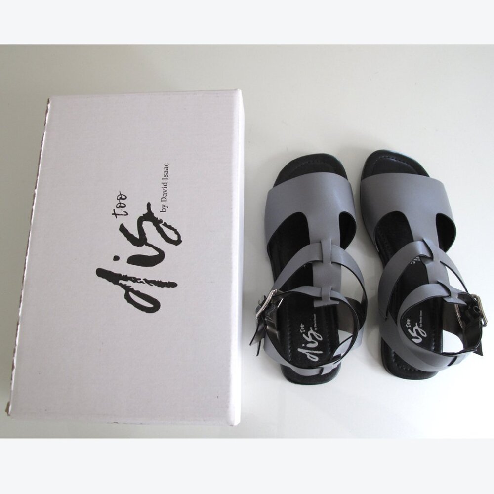 DAVID ISAAC SANDALS Size 6.5 Color: GRAY  SUMMIT NWT NEW in box 🆕